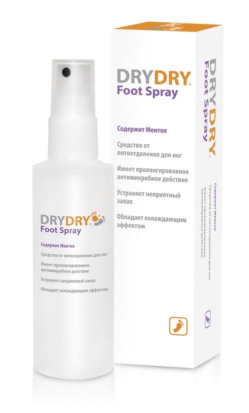 фото упаковки Dry Dry Foot Spray спрей для ног
