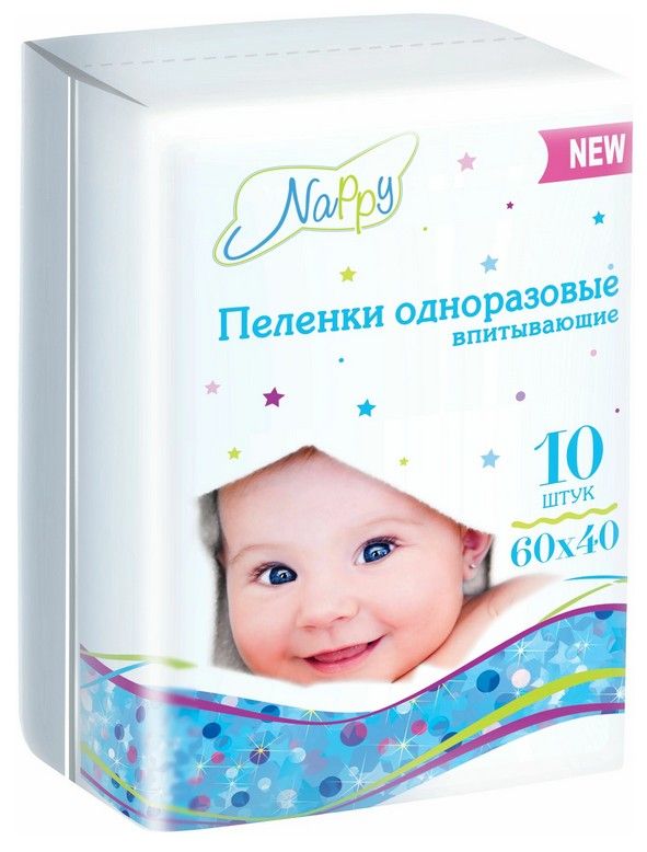 фото упаковки Nappy Пеленки одноразовые впитывающие