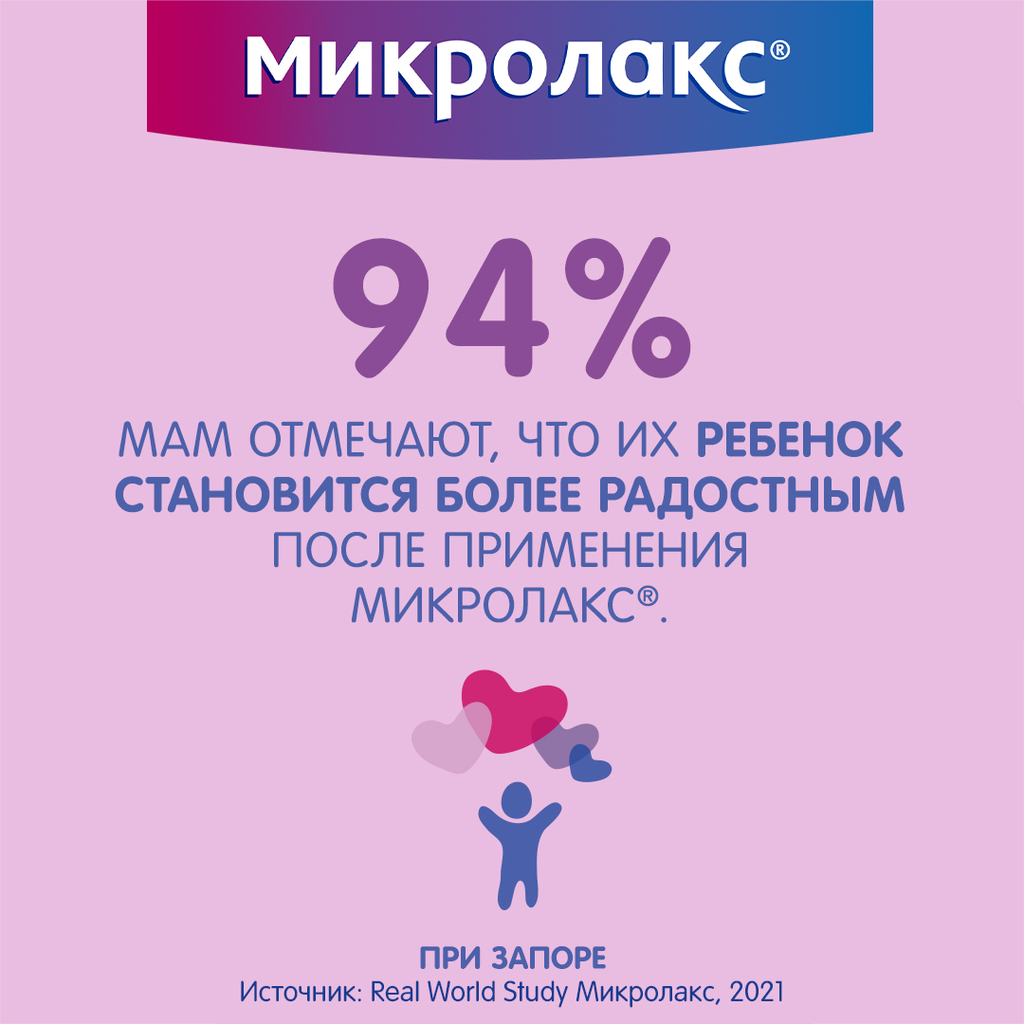 Микролакс для детей, раствор для ректального введения, 5 мл, 4 шт.