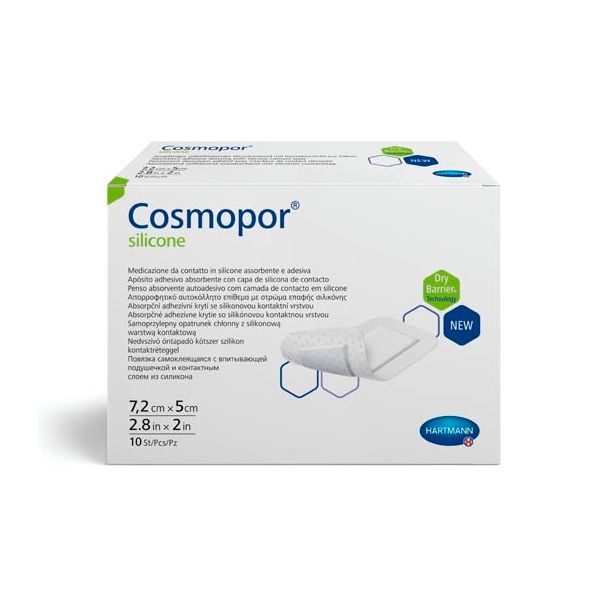 фото упаковки Cosmopor Silicone Повязка впитывающая пластырного типа