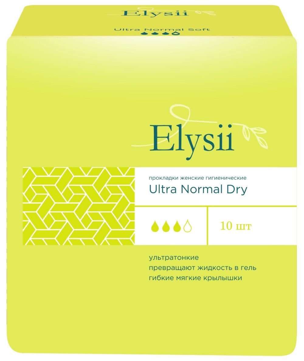 фото упаковки Elysii Ultra Normal Dry Прокладки женские гигиенические