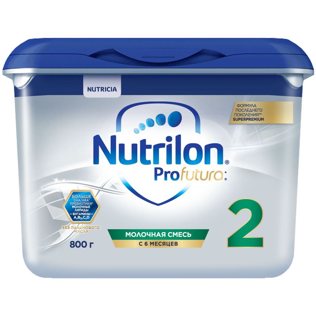 Nutrilon Profutura DuoBiotik 2, смесь молочная сухая, 800 г, 1 шт.
