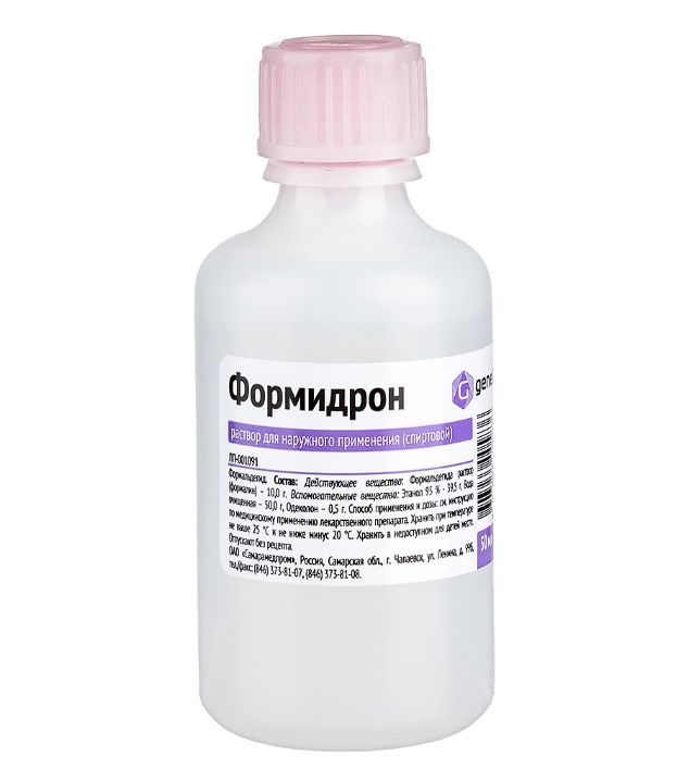 Формидрон, раствор для наружного применения спиртовой, 50 мл, 1 шт.