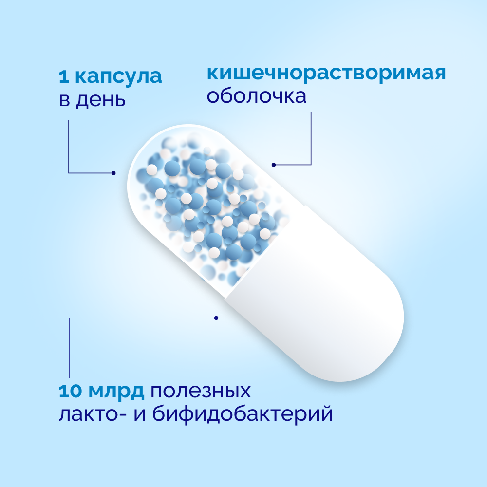 Пробиэль Био, капсулы, 10 шт.