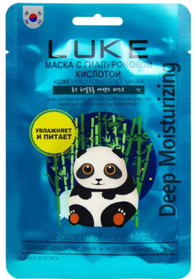 фото упаковки Luke Маска тканевая с гиалуроновой кислотой