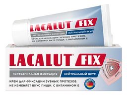 Lacalut Fix Крем для фиксации зубных протезов
