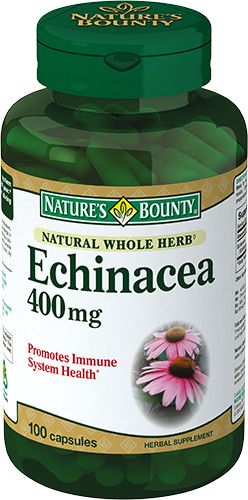 Natures Bounty Эхинацея натуральная 400 мг, 400 мг, капсулы, 100 шт.