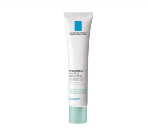 La Roche-Posay Hydraphase HA UV Интенсивный увлажняющий крем, spf 25, крем, для обезвоженной нормальной и сухой чувствительной кожи, 40 мл, 1 шт.