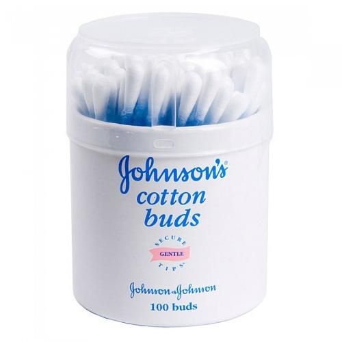 Johnson's Baby Ватные палочки гигиенические, 100 шт.