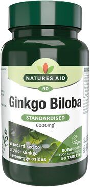 Natures Aid Гинкго билоба, 120 мг, таблетки, 90 шт.