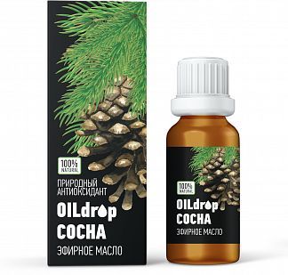 Оилдроп Сосна эфирное масло, масло эфирное, 10 мл, 1 шт.