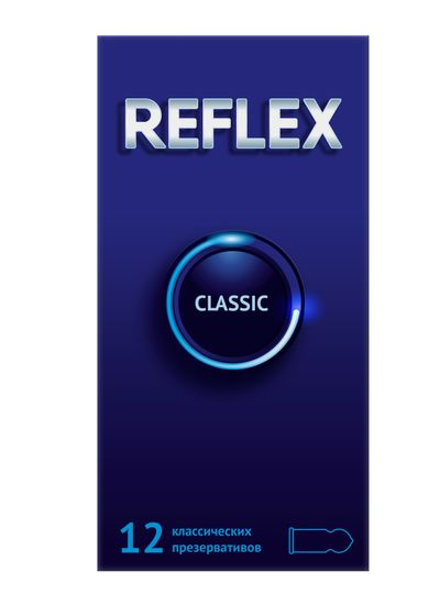 Reflex Classic Презервативы, набор презервативов, 12 шт.