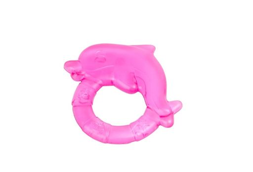 Canpol Прорезыватель водный охлаждающий дельфин 0+, арт. 2/221, розового цвета, 1 шт.