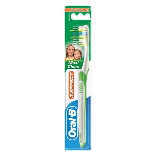 Oral-b 3-effect maxi clean 40 щетка зубная, щетка зубная, 1 шт.