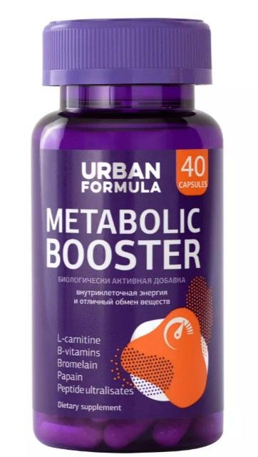 Urban Formula Metabolic Booster DailyForce Дейлифорс, капсулы, 40 шт.